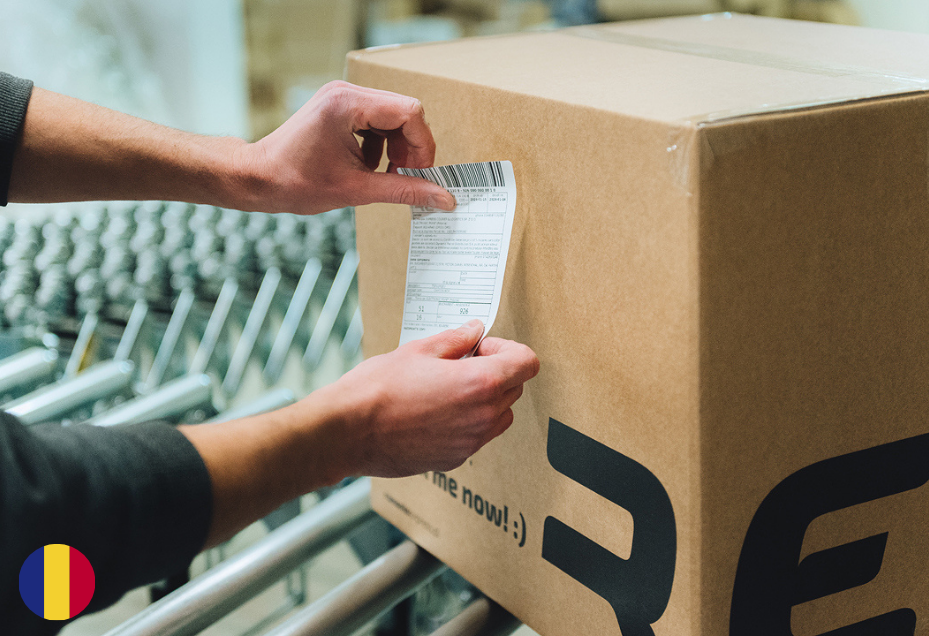Przekazanie paczki do Romania Express lub odbiór przez kuriera przed wysyłką do Rumunii