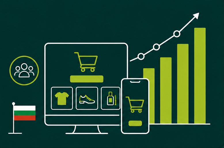 e-commerce w Bułgarii 2026 – wzrost sprzedaży online, rozwój zakupów mobilnych i rosnący rynek marketplace w Bułgarii
